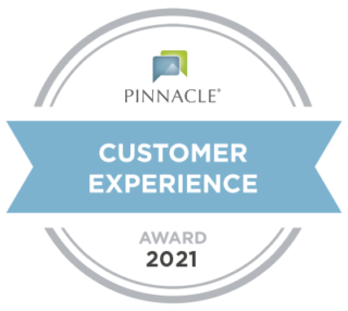 Pinnacle Customer Experience Award 2021